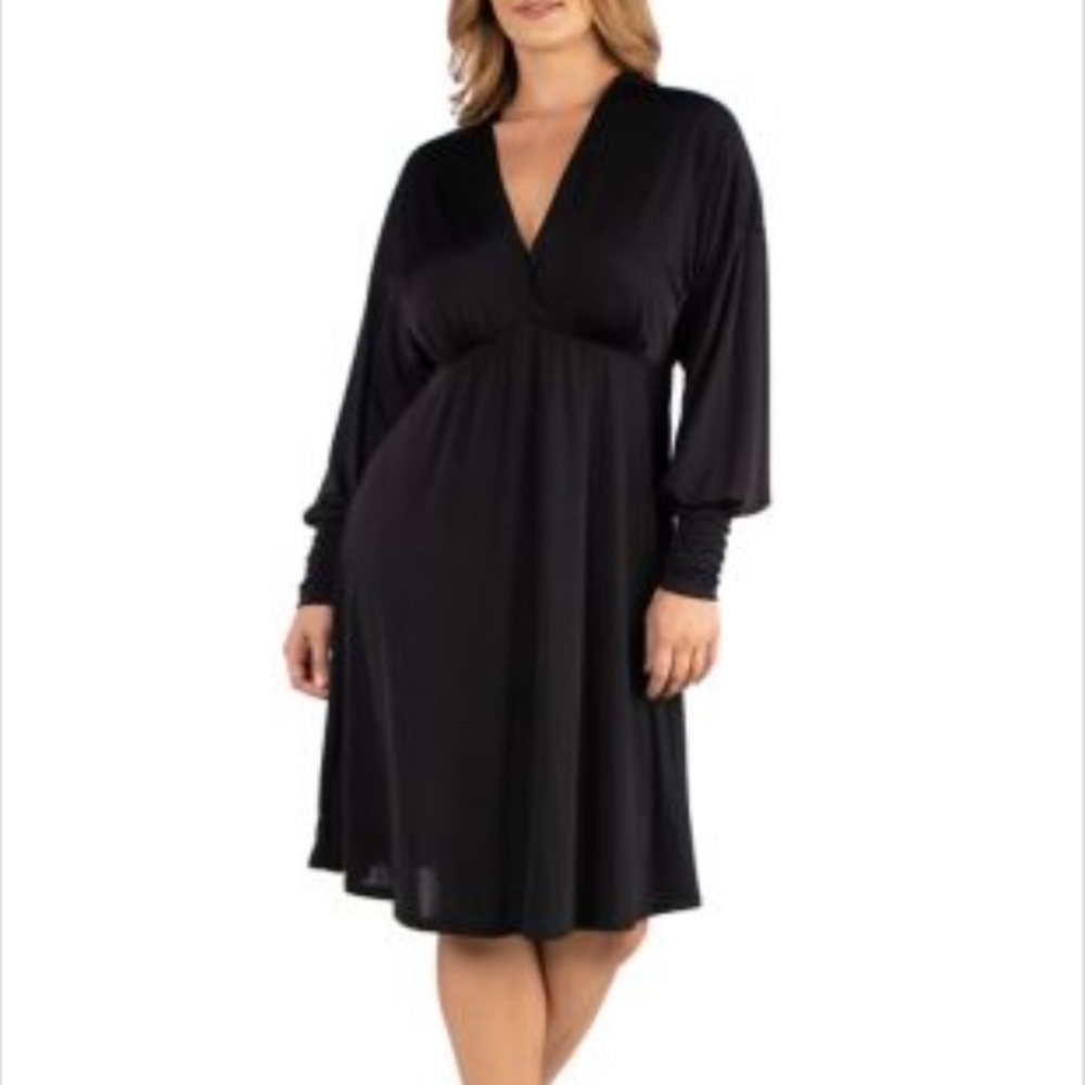 V-neck Cocktail Dress